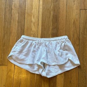 White waffle Casual Shorts